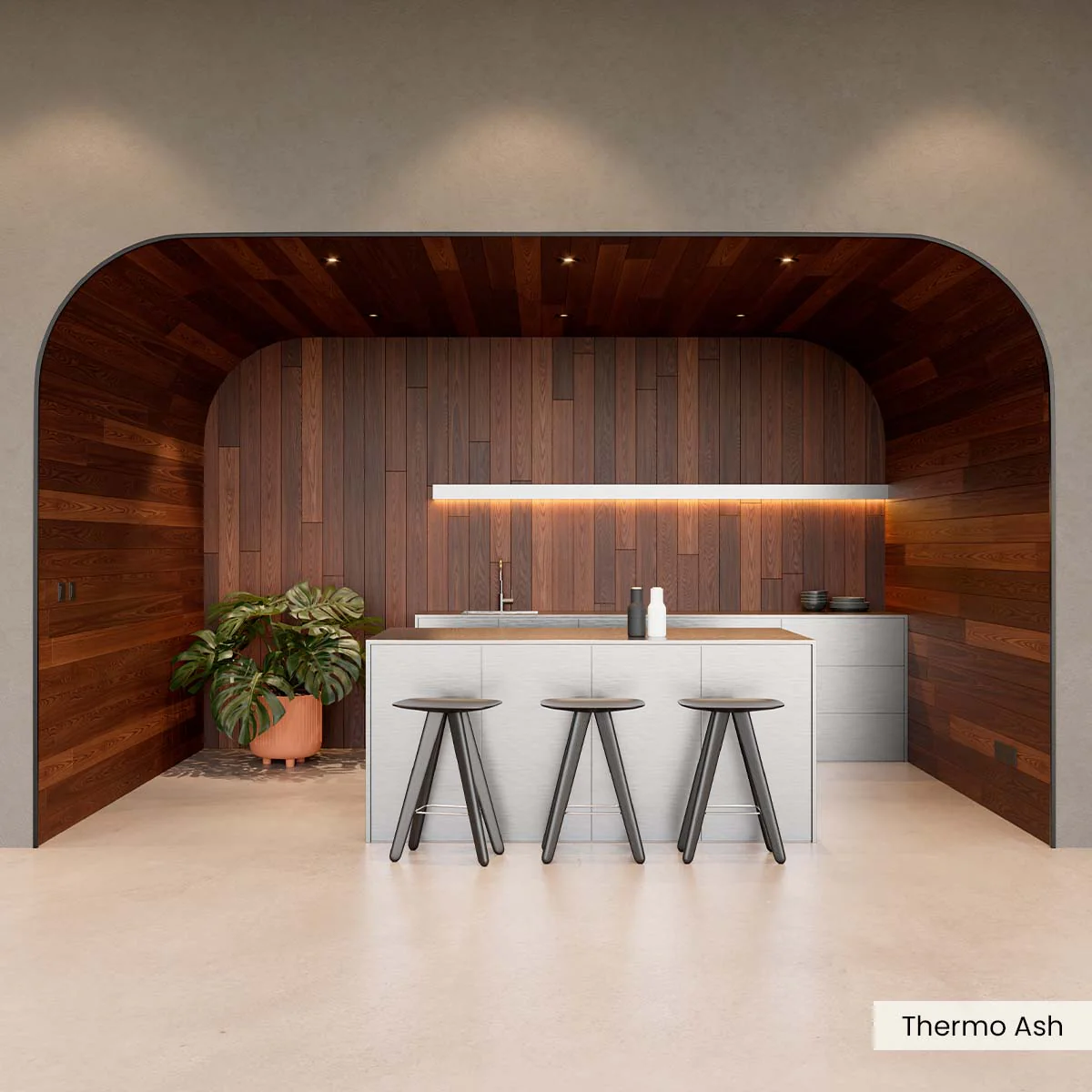 Modern Exterior Wood Cladding (15 SF) - Image 11