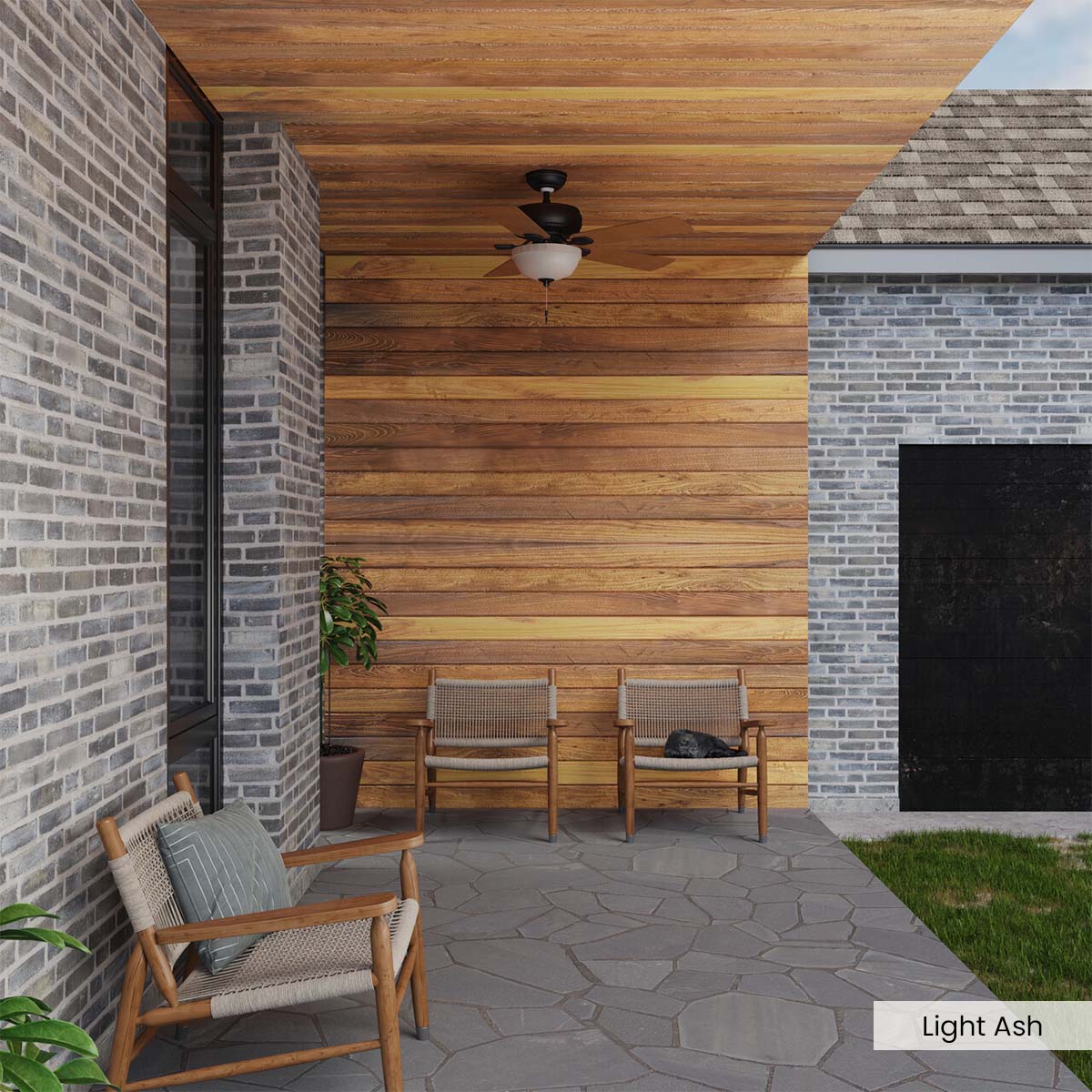 Modern Exterior Wood Cladding (15 SF) - Image 8