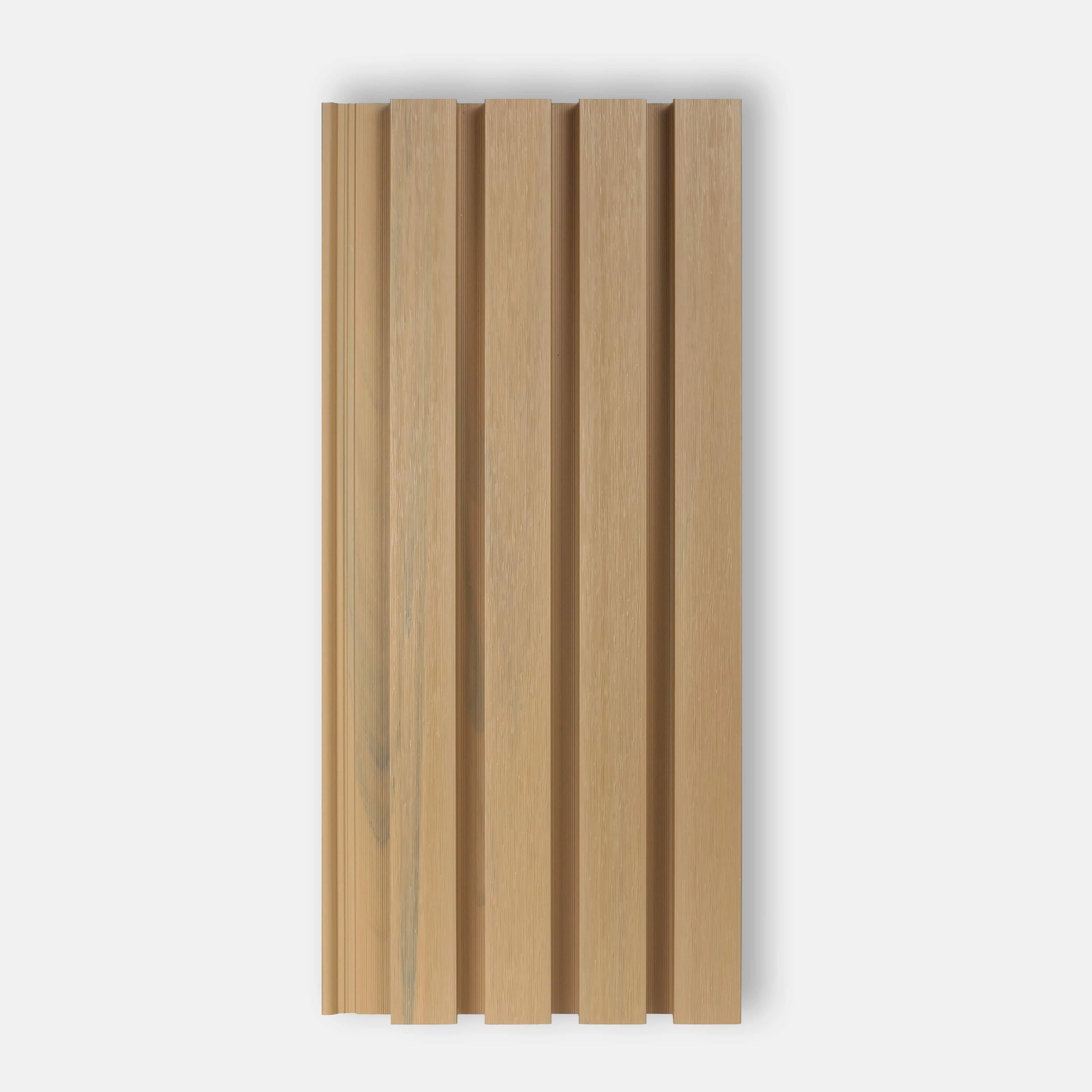 Composite Wide Slat Cladding (21 SF) - Honey Brown - Image 4