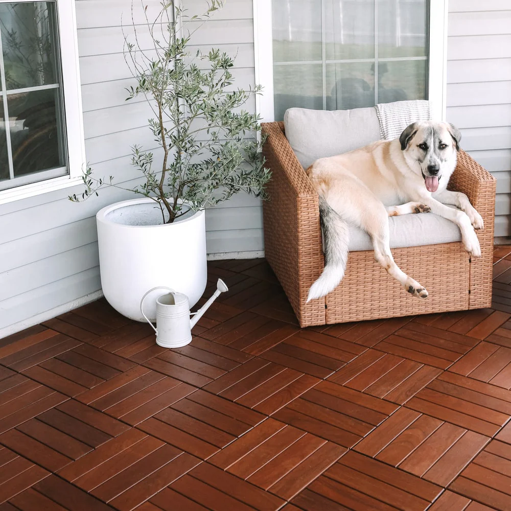 Ipe Hardwood Deck Tiles (10 SF) - Image 4