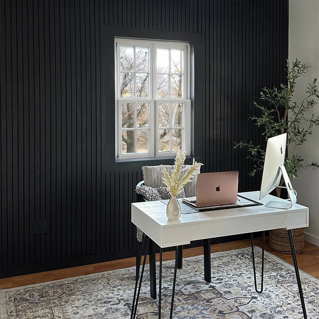 Solid Oak Slat Wall Panels (15 SF) - Image 3