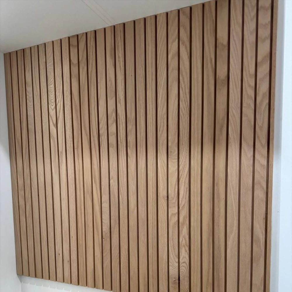 Solid Oak Slat Wall Panels (15 SF) - Image 8