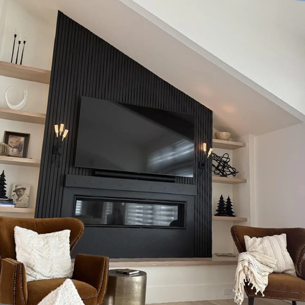 Solid Oak Slat Wall Panels (15 SF) - Image 9