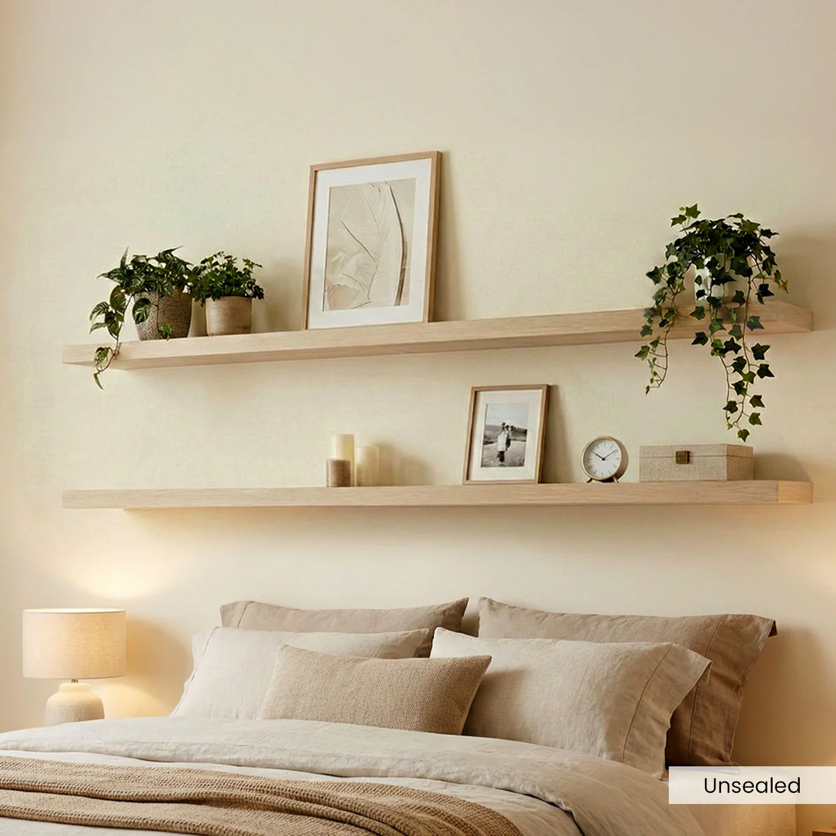 White Oak Floating Shelves - Image 10