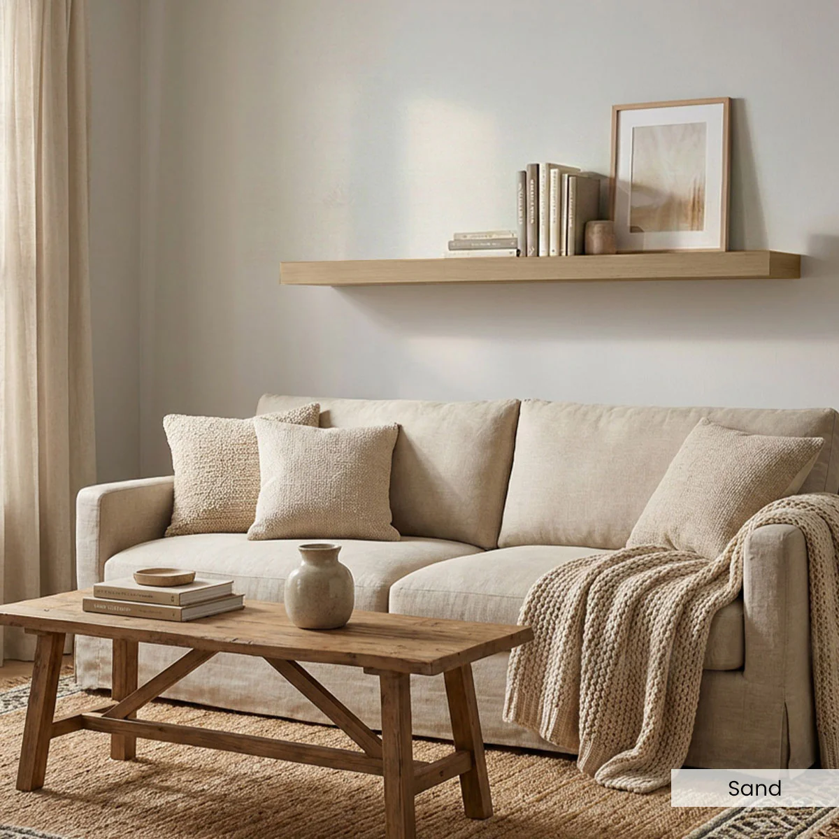 White Oak Floating Shelves - Image 12